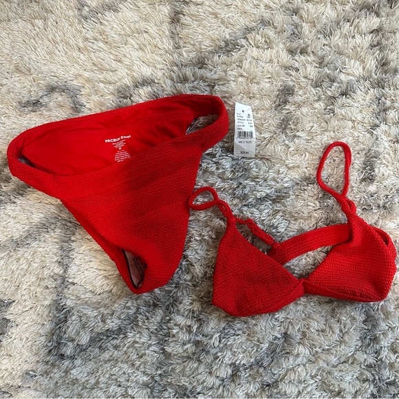 NWT RED BIKINI - Picture 1 of 4